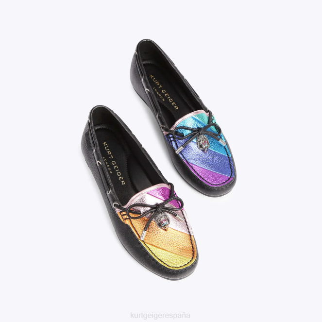 Kurt Geiger mujer mocasín águila londinense 2LPR227 | calzados negro otro